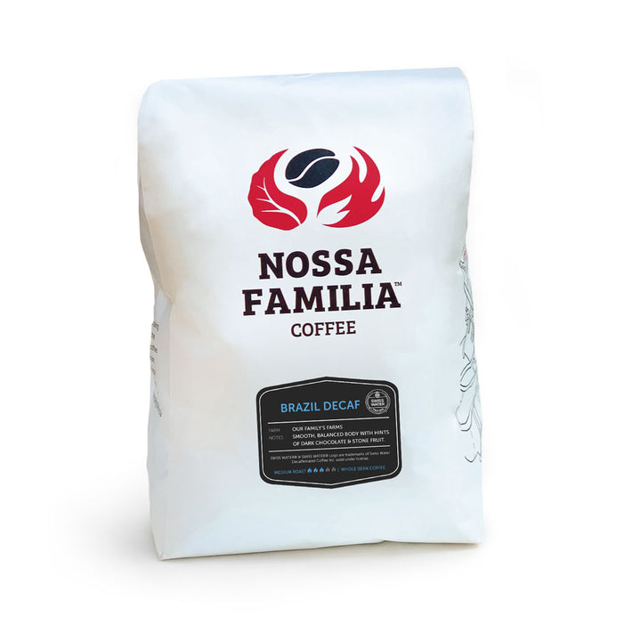5lb bag of Brazil Decaf coffee – Nossa Familia Coffee
