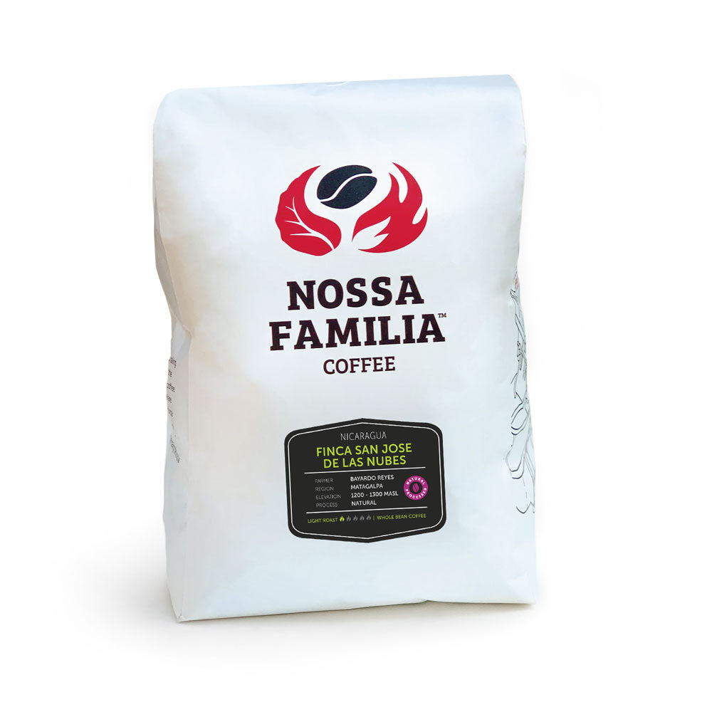 Nicaragua Finca San Jose de las Nubes Natural Process coffee, 5lb bag – Nossa Familia Coffee