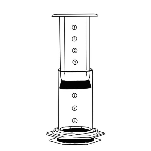 Aeropress Brewing Method - Nossa Familia Coffee
