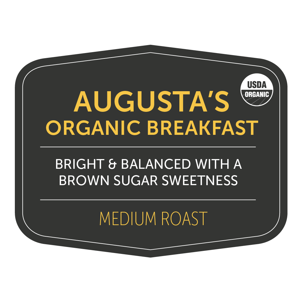 Bag label artwork for Augusta&