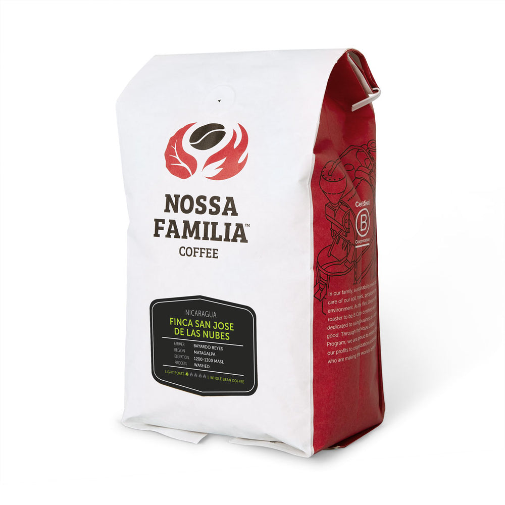 2lb bag of Nicaragua Finca San Jose de las Nubes Washed Process coffee – Nossa Familia Coffee