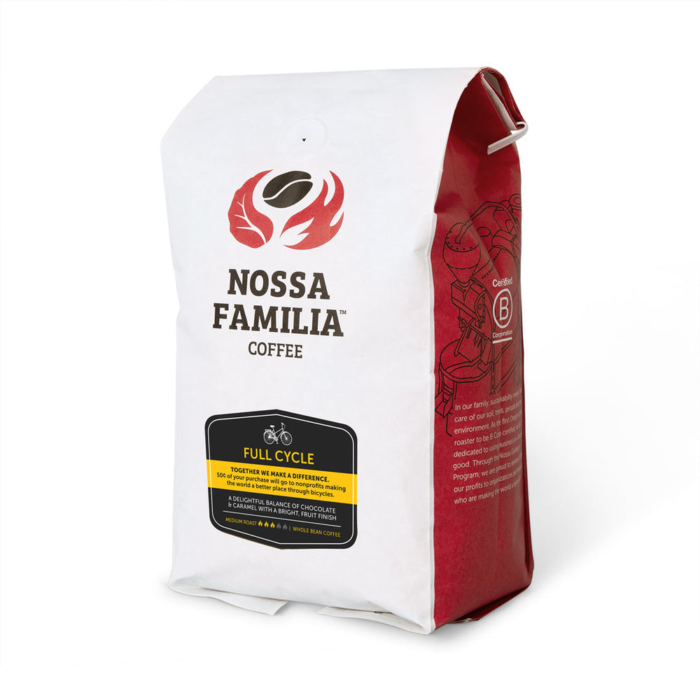 2lb bag of Full Cycle coffee – Nossa Familia Coffee