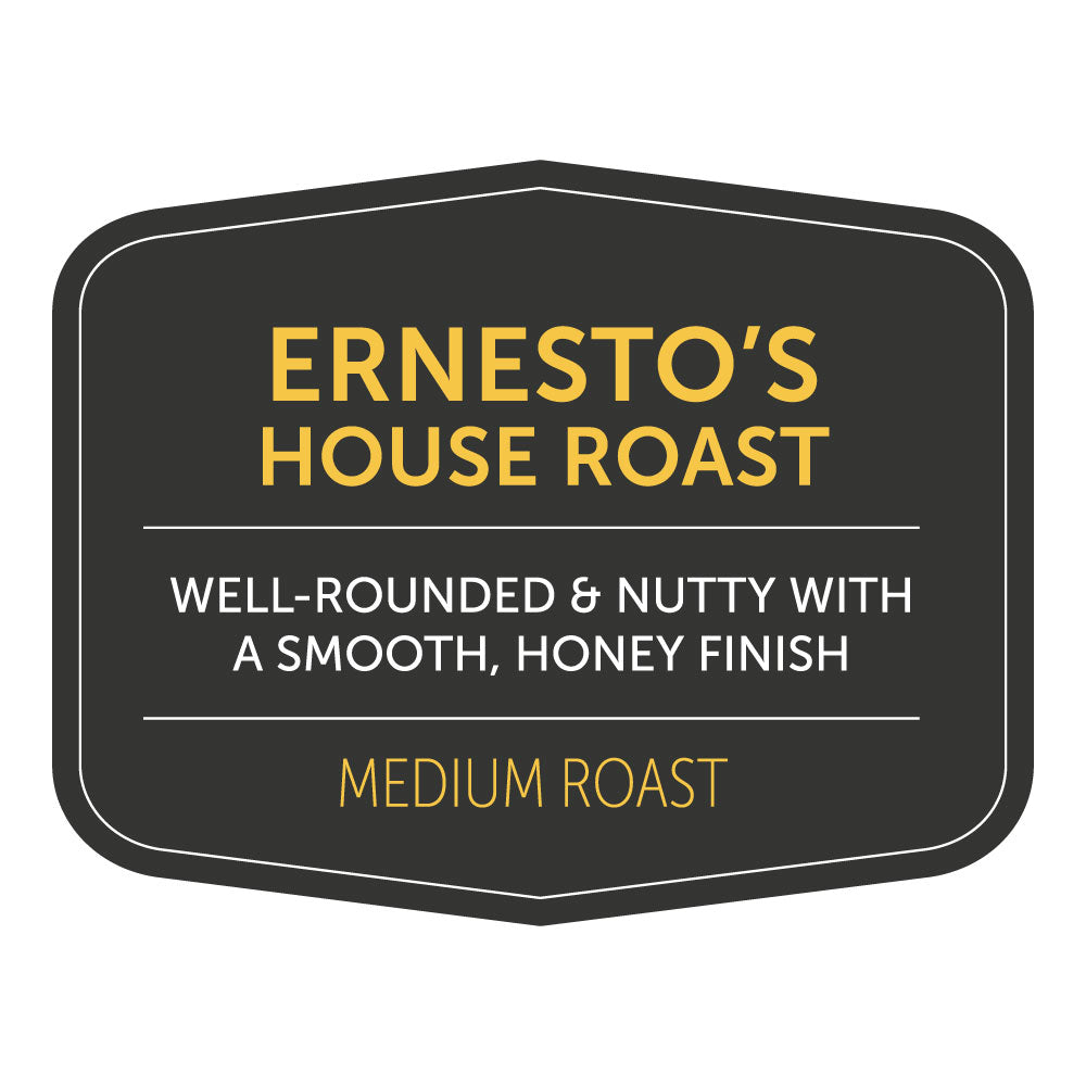Bag label artwork for Ernesto&